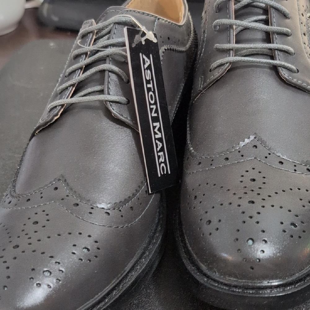 Men's Classic Grey Oxfords